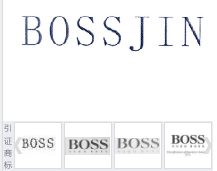 第18349409号“BOSSJIN”商标不予注册复审决定书