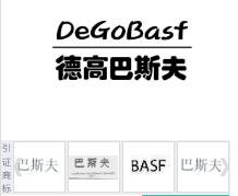 第18993168号“德高巴斯夫DeGoBasf”商标不予注册复审决定书